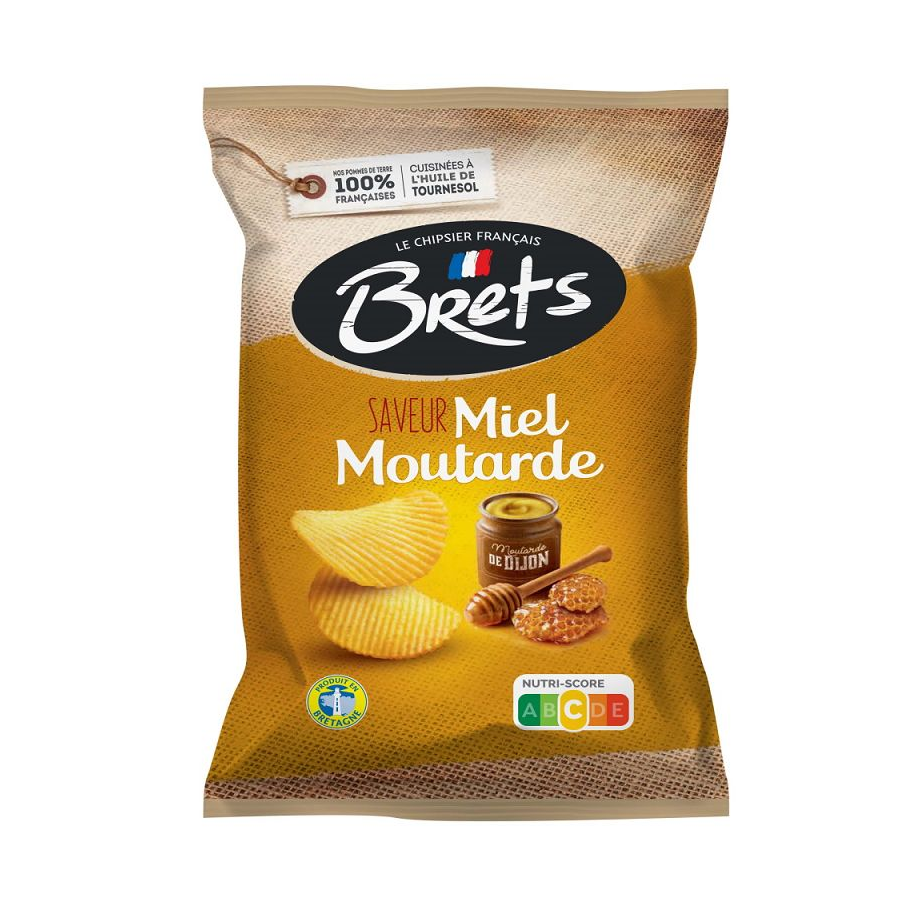 Chips Brets Miel Moutarde 125g 10 Paquets