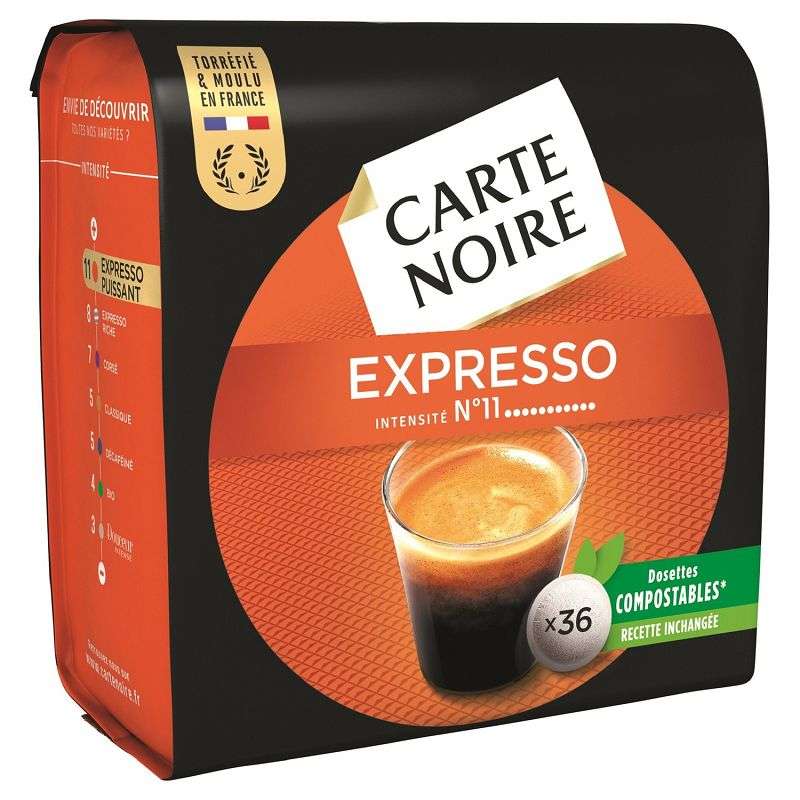 Dosettes Carte Noire Expresso N 11 36 Dosettes Les 10 Paquets Ddm 30 0422