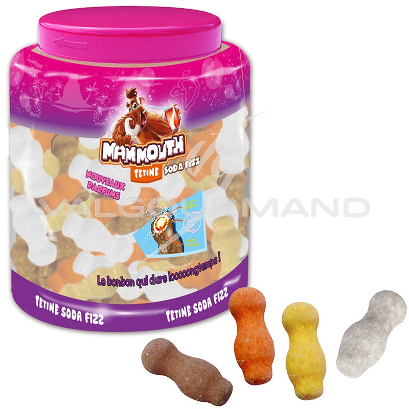 Sucette Mammouth Pop bubble gum - Bonbons Brabo