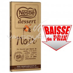NESTLE Dessert Truffes au chocolat noir 70% de cacao 250g pas cher 