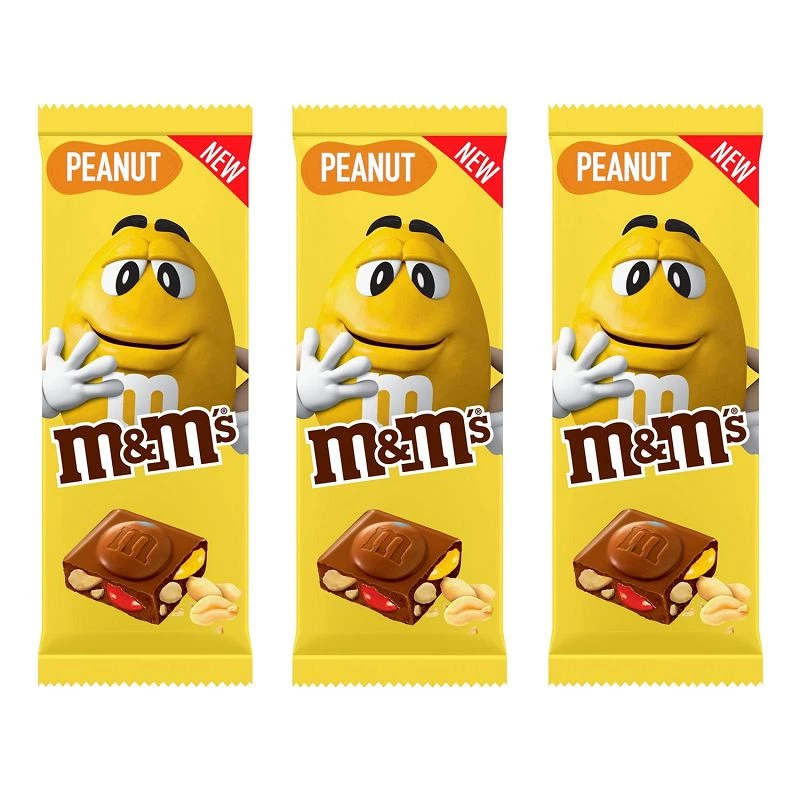 M&M's Peanut Chocolate Bar 165g