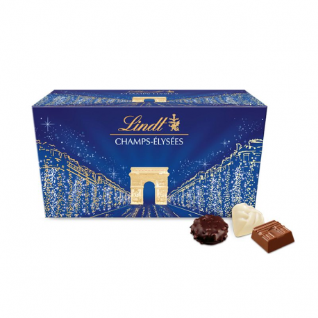 PRECOMMANDE Champs Elysées Lindt chocolats assortis - ballotin de 216g