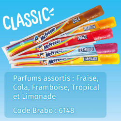 Mr Freeze classic assorti 45ml - boîte de 140