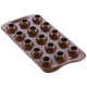 Moule pour 15 chocolats Choco Spiral Silikomart