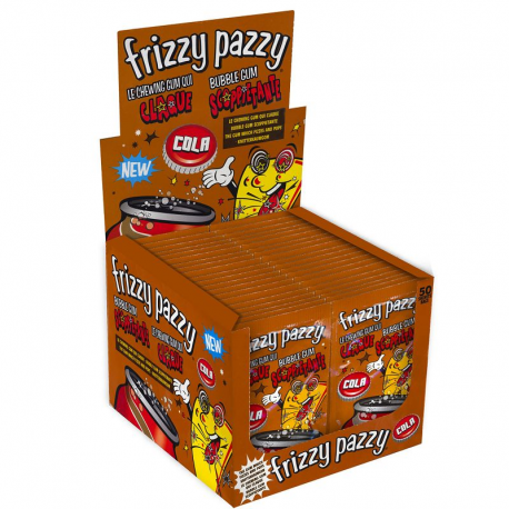 Frizzy pazzy Cola - boîte de 50 sachets