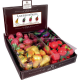 PRECOMMANDE Assortiment de 72 fruits chocolat fourrés liqueurs assorties 10g