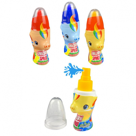 Unicorn Spray Licornes 60ml Funny Candy - boîte de 12