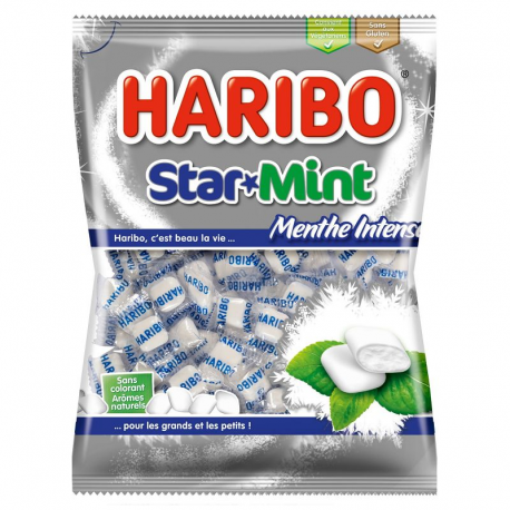 Starmint menthe intense HARIBO 100g - 30 sachets