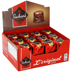 Rochers au lait Suchard - boite de 24