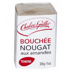 Nougats tendres de Montélimar aux amandes 30g - 24 bouchées